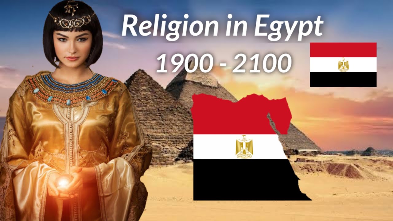 Religion in Egypt from 1900 ~ 2100 (Egyptian)