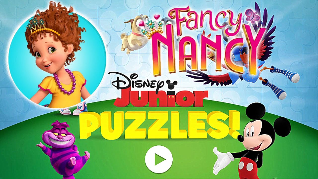 Disney Junior PUZZLES! | Fancy Nancy