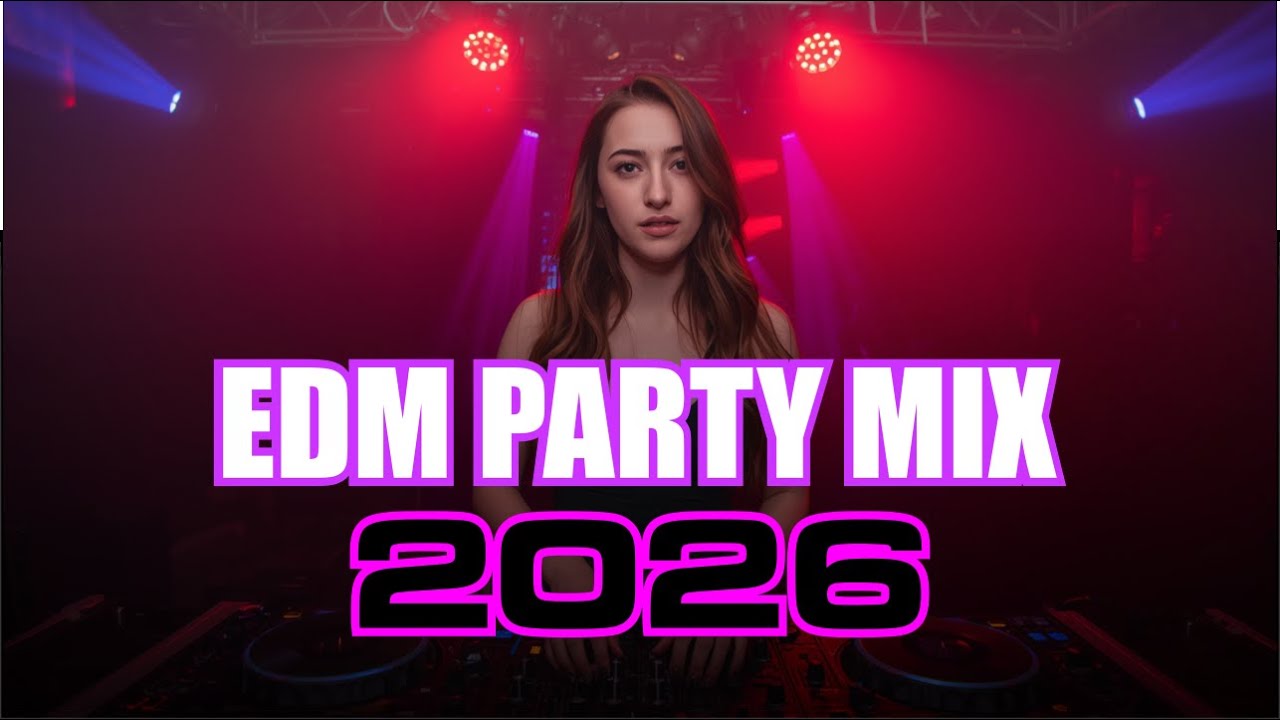 DJ EDM Party 2026 💃Disco Remix 2026 💃 Full Bass Anthem Party Music Mix