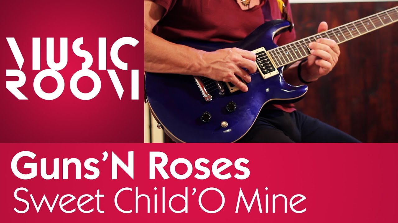 Sweet Child O'Mine - Guns'N Roses - Tutorial di chitarra - Music Room