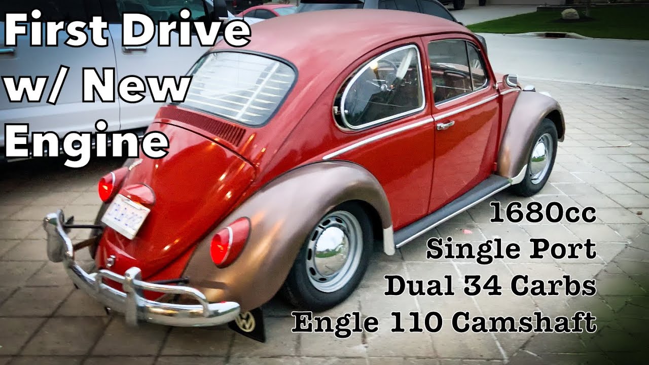 1966 Volkswagen Beetle w/ Cam | First Drive After Engine Rebuild