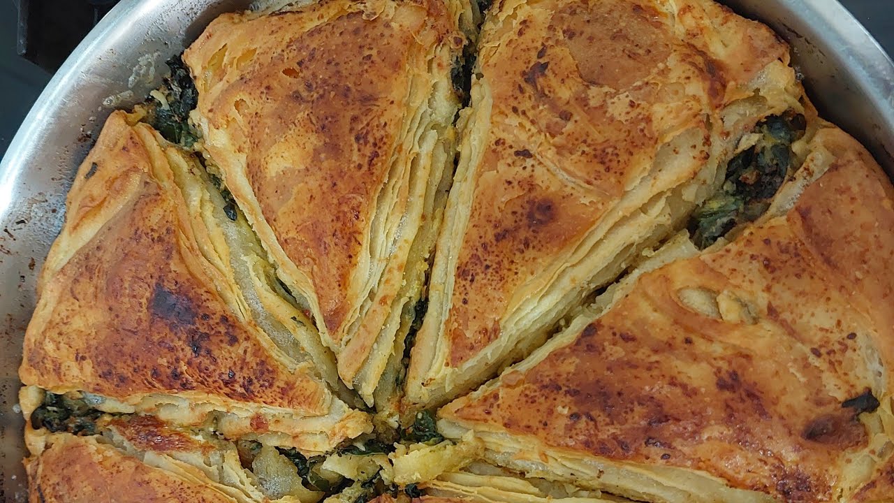 🤩El açması mükemmel ıspanaklı börek🧿