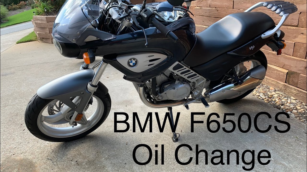 Замена масла в BMW F650CS