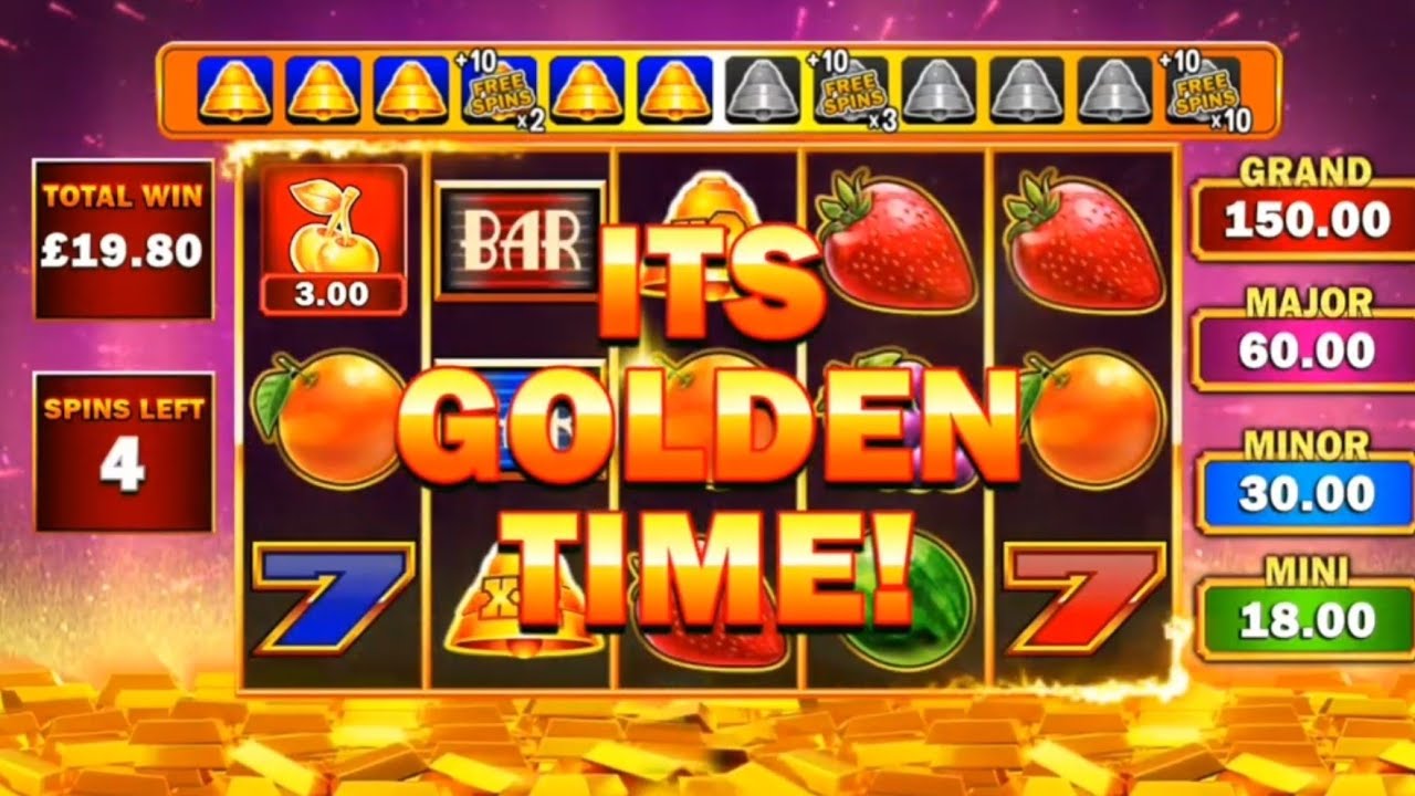 CASINO SLOTS UK GOLDEN WINNER GRAND CHANCE nice win