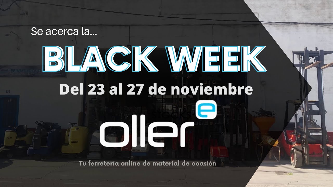La Black Week se acerca en Oller Stocks...