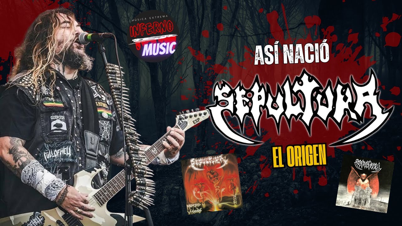 SEPULTURA 🪦 Los ORÍGENES OCULTOS de los HERMANOS CAVALERA y cómo se creó SEPULTURA