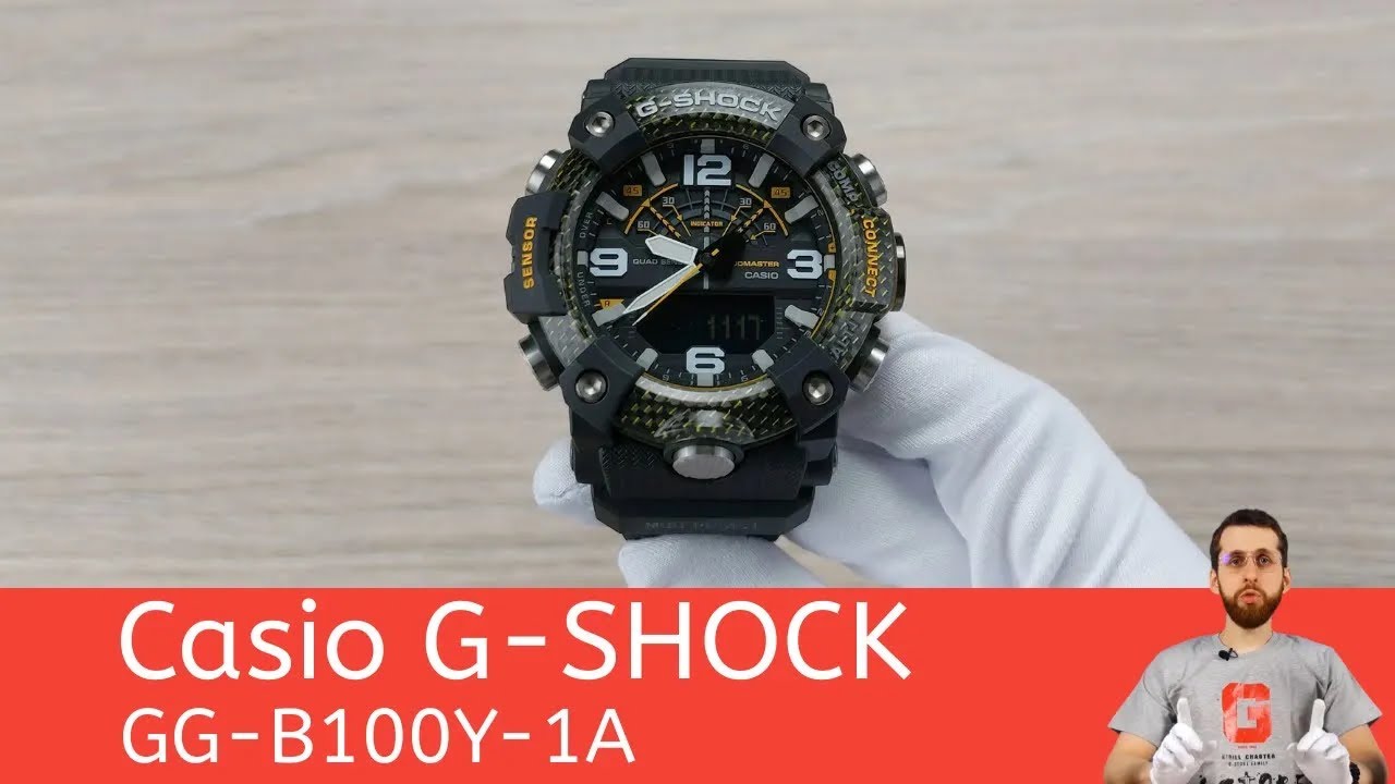 Самые функциональные часы Mudmaster / Casio G-SHOCK GG-B100Y-1A / Обзор часов / Распаковка