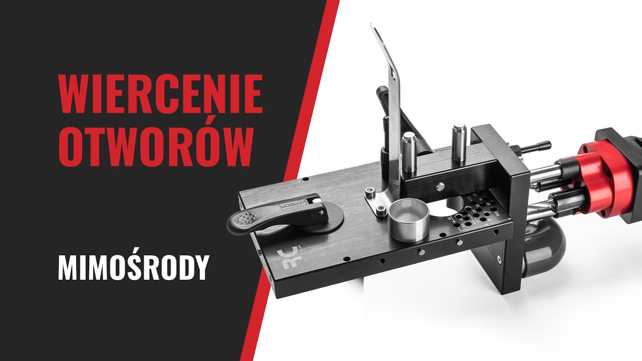 Wiercenie otworów pod mimośrody w technologii RC SYSTEM