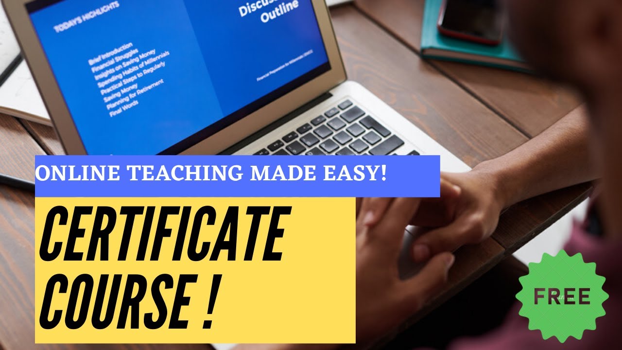 Online Teaching | Free Certificate Course | English | Edapt