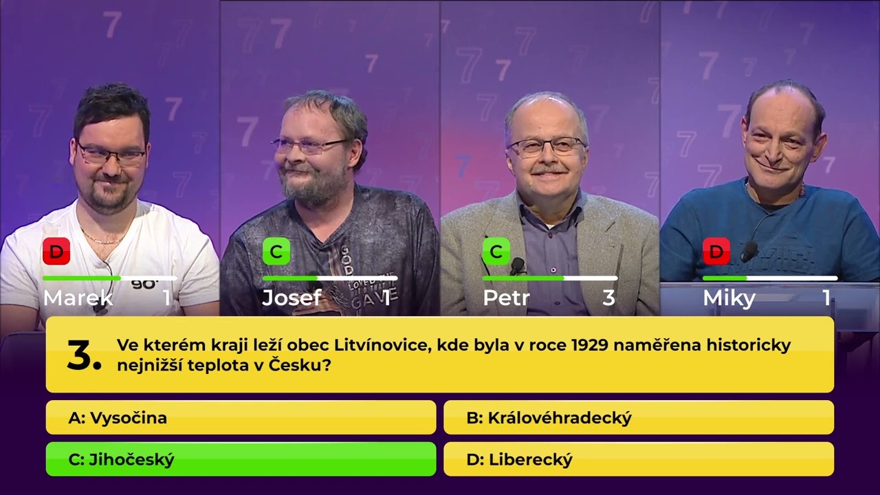 Šťastná 7 (2025/37)