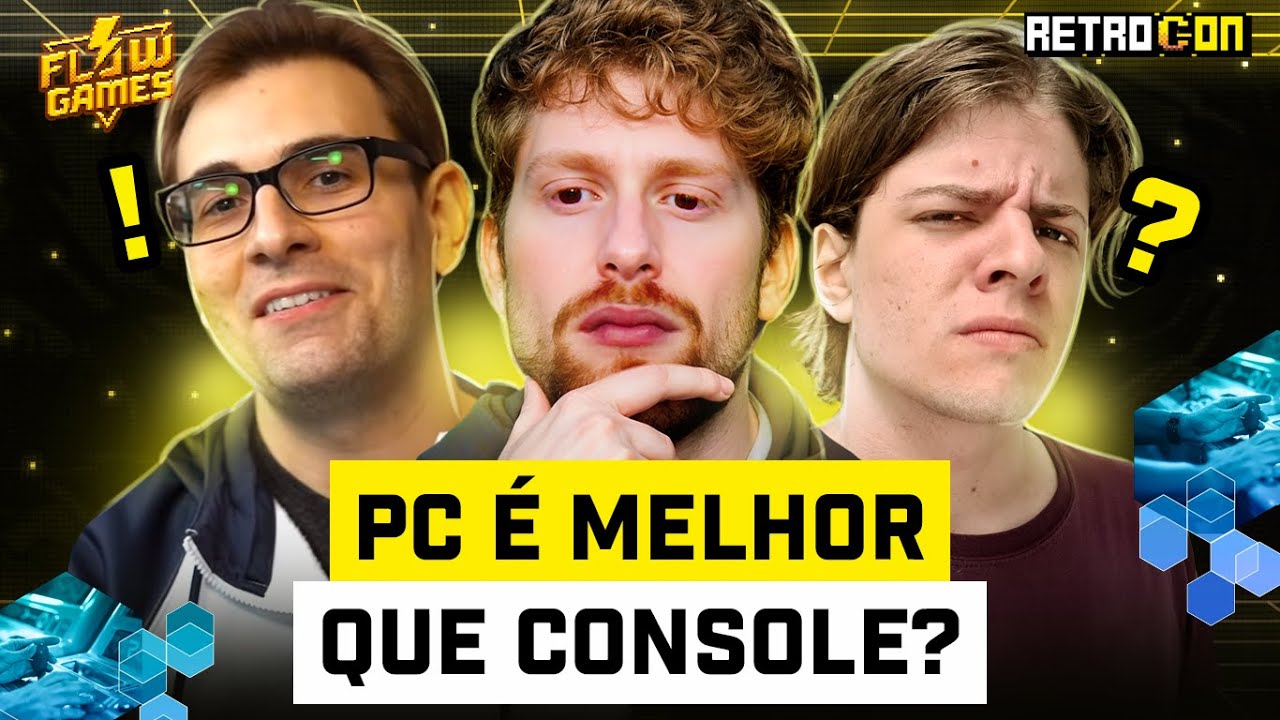 PC é MELHOR que CONSOLE? ft BRKsEDU, TULKAS e GUSANG - #flowgames #159
