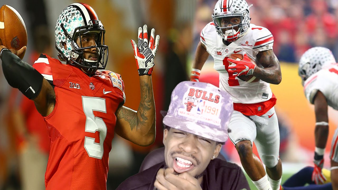 WAIT IS HE A QB OR A WR!?! BRAXTON MILLER 2015 HIGHLIGHTS REACTION!