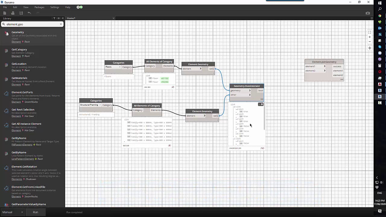 Auto Join Elements | Dynamo Revit