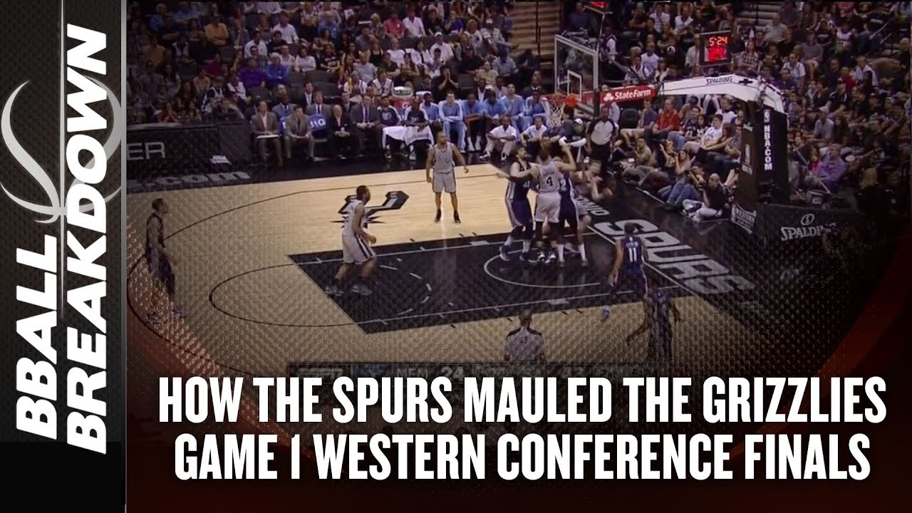 NBA Playoffs 2013: Grizzlies at Spurs Game 1 - Grizzled Vets vs Playoff Noobies