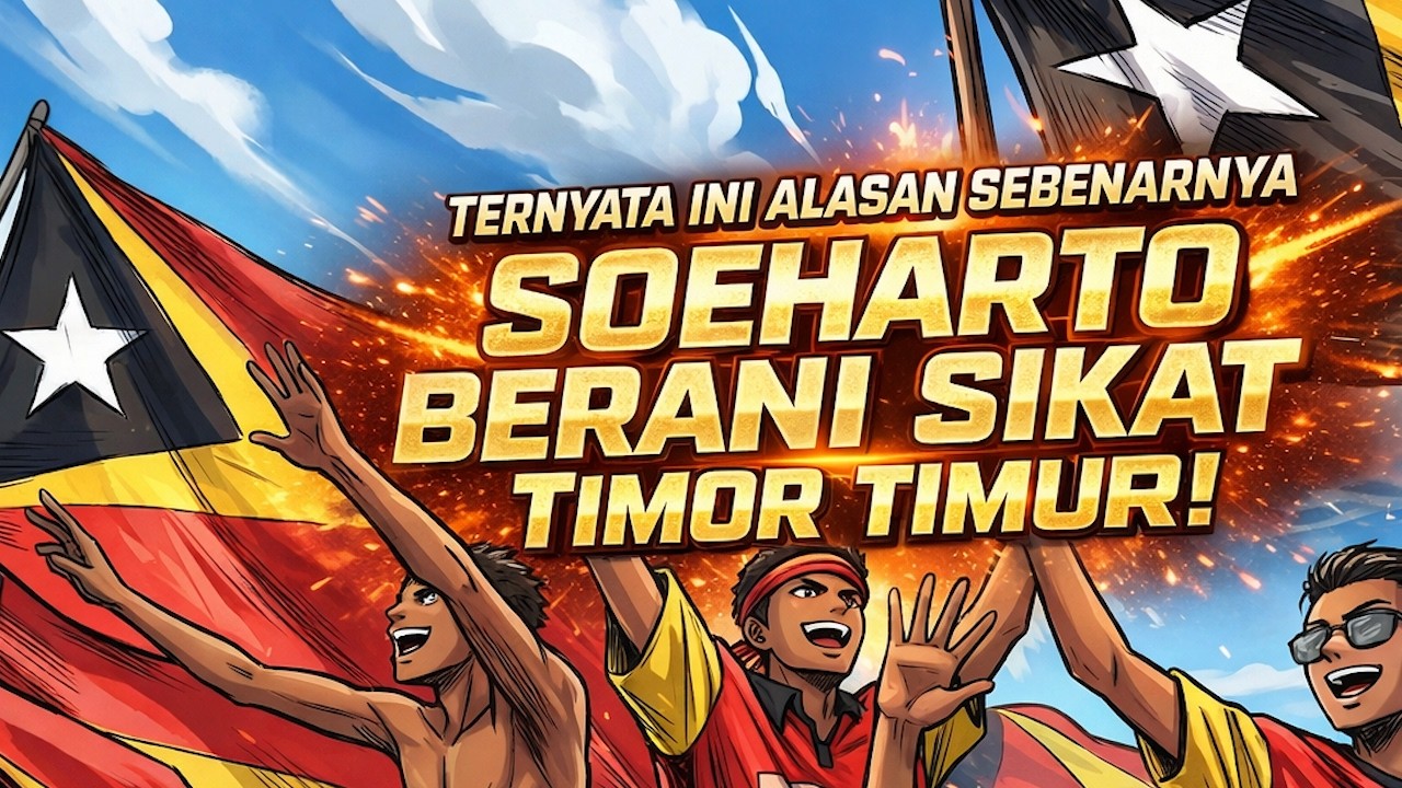 🔴Ternyata Ini Alasan Sebenarnya Soeharto Berani Sikat Timor Timur (Sejarah Seru - Sejarah Indonesia)