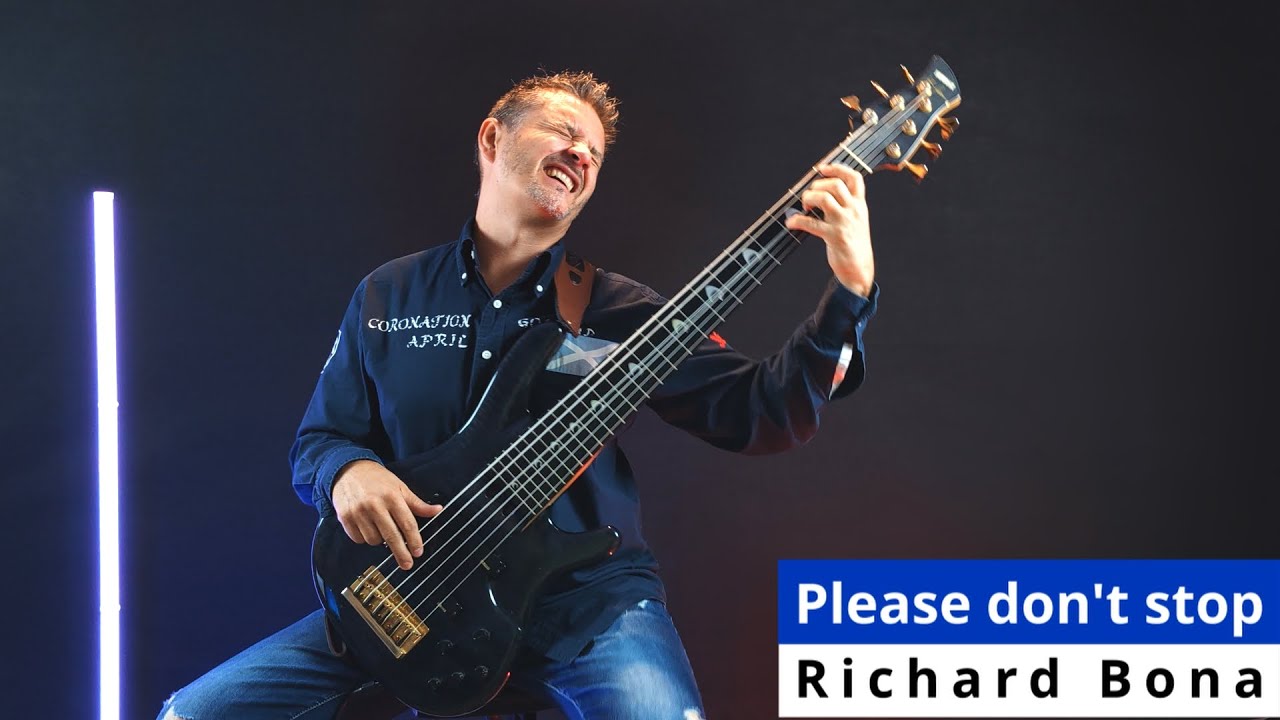 Please don't stop - Richard Bona - Bass Cover by Andrea Manzo
