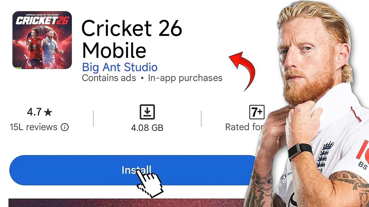 I Played Cricket 26 Game 🔥 On Mobile 😱