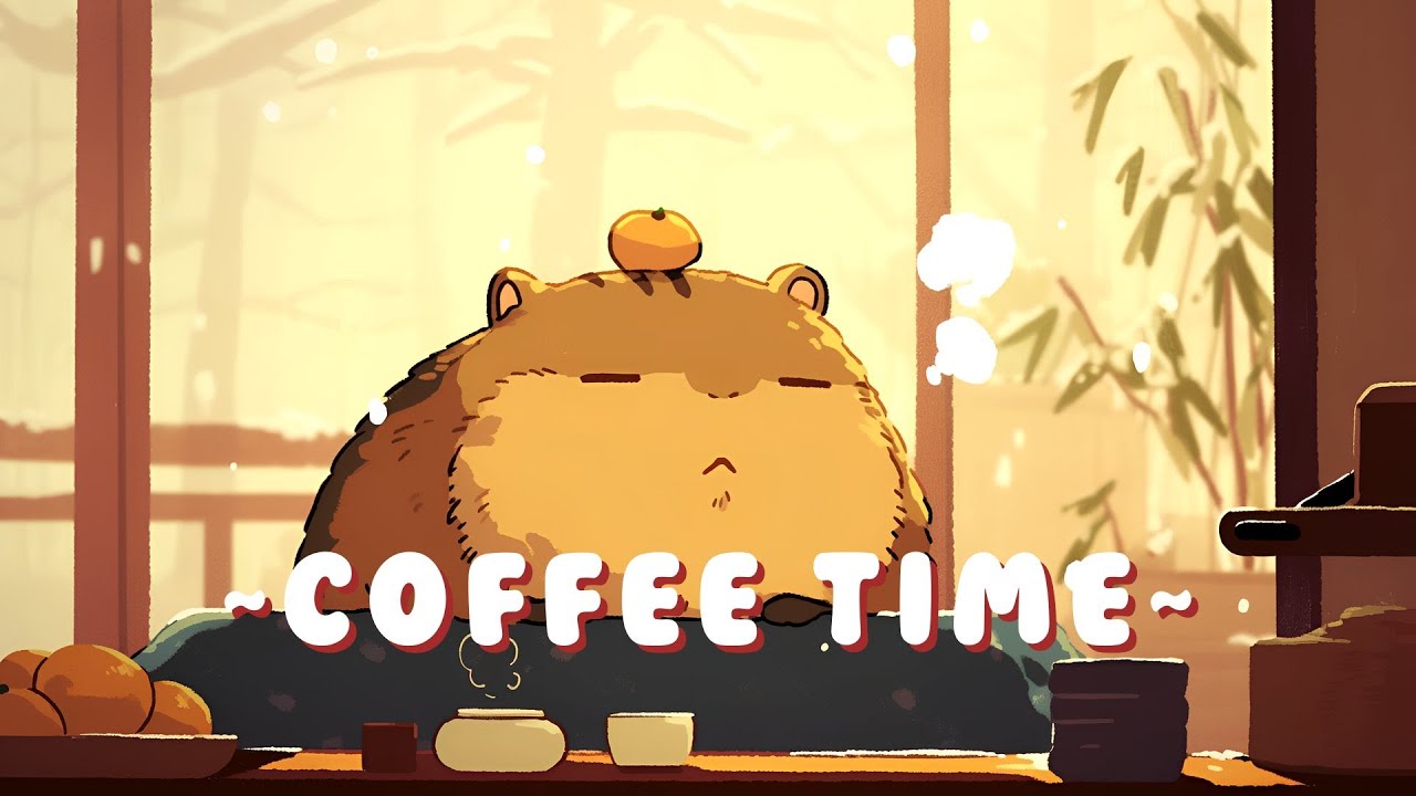 [60 Minutes] Capybara Lofi Zone | Chill Beats to Help You Relax 🦫 🎵 ✨
