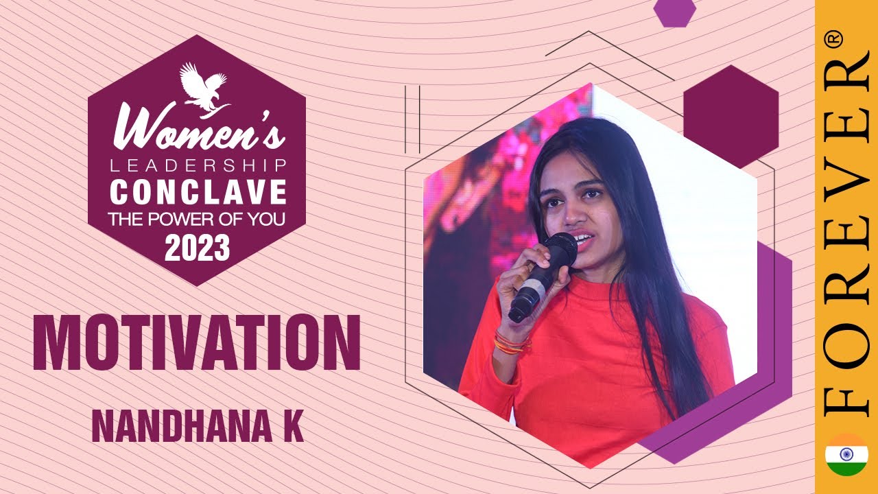 Motivation by Nandhana K | WLC 2023 | Forever Living India