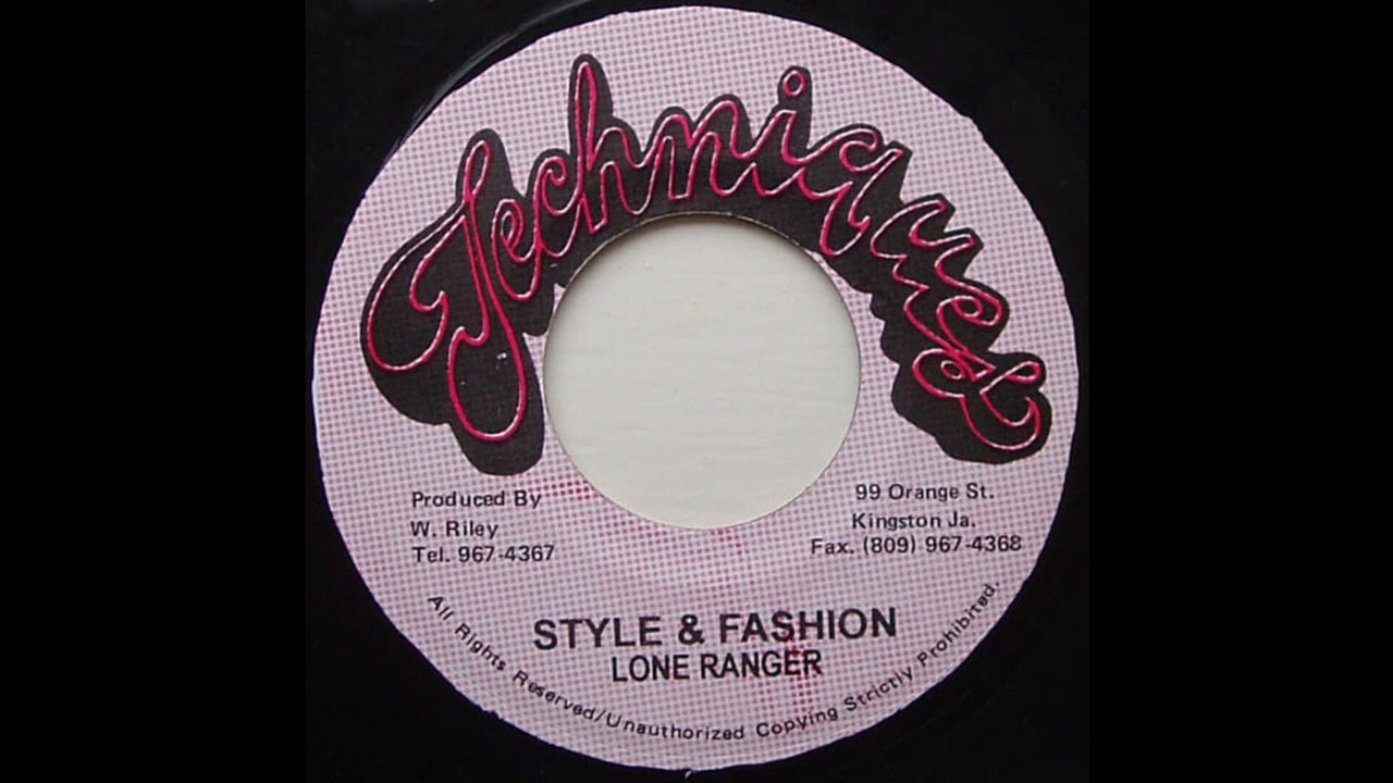Lone Ranger - Style And Fashion - Techniques 7inch RE 1982