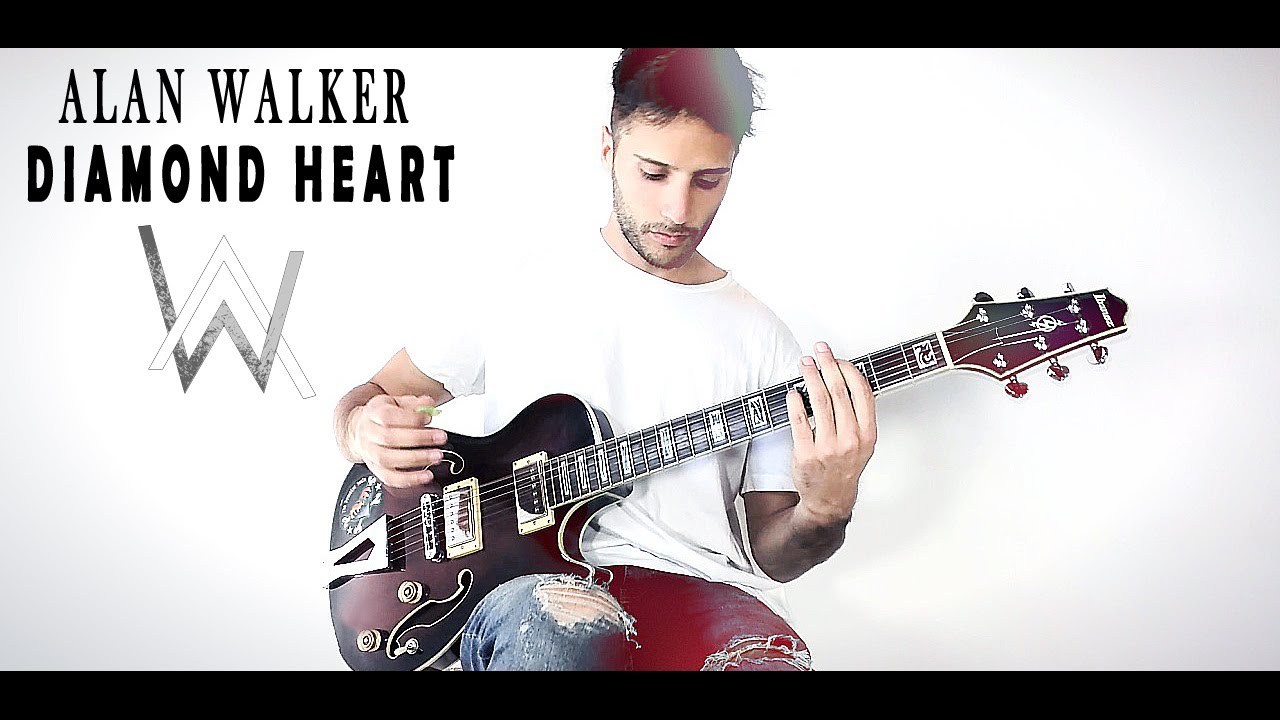 Alan Walker - Diamond Heart (Guitar Cover) | Electric