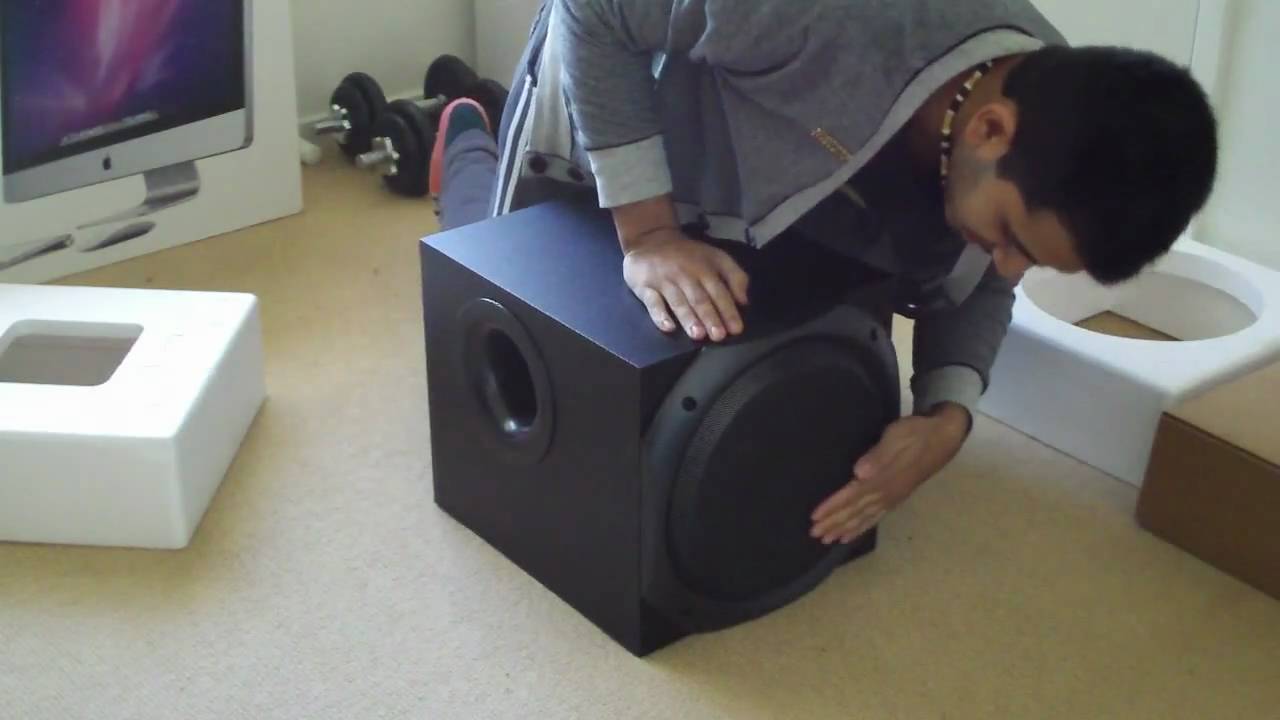 Logitech Z-5500 Unboxing