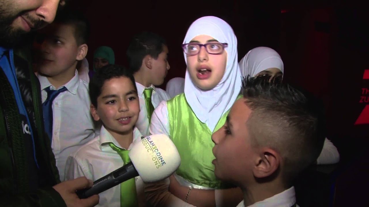 Salaheddine bezoekt The voice of Anasheed