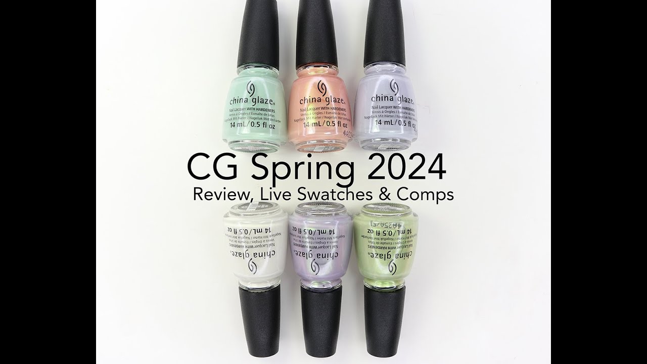 China Glaze Meadow Dreams Spring 2024 Collection