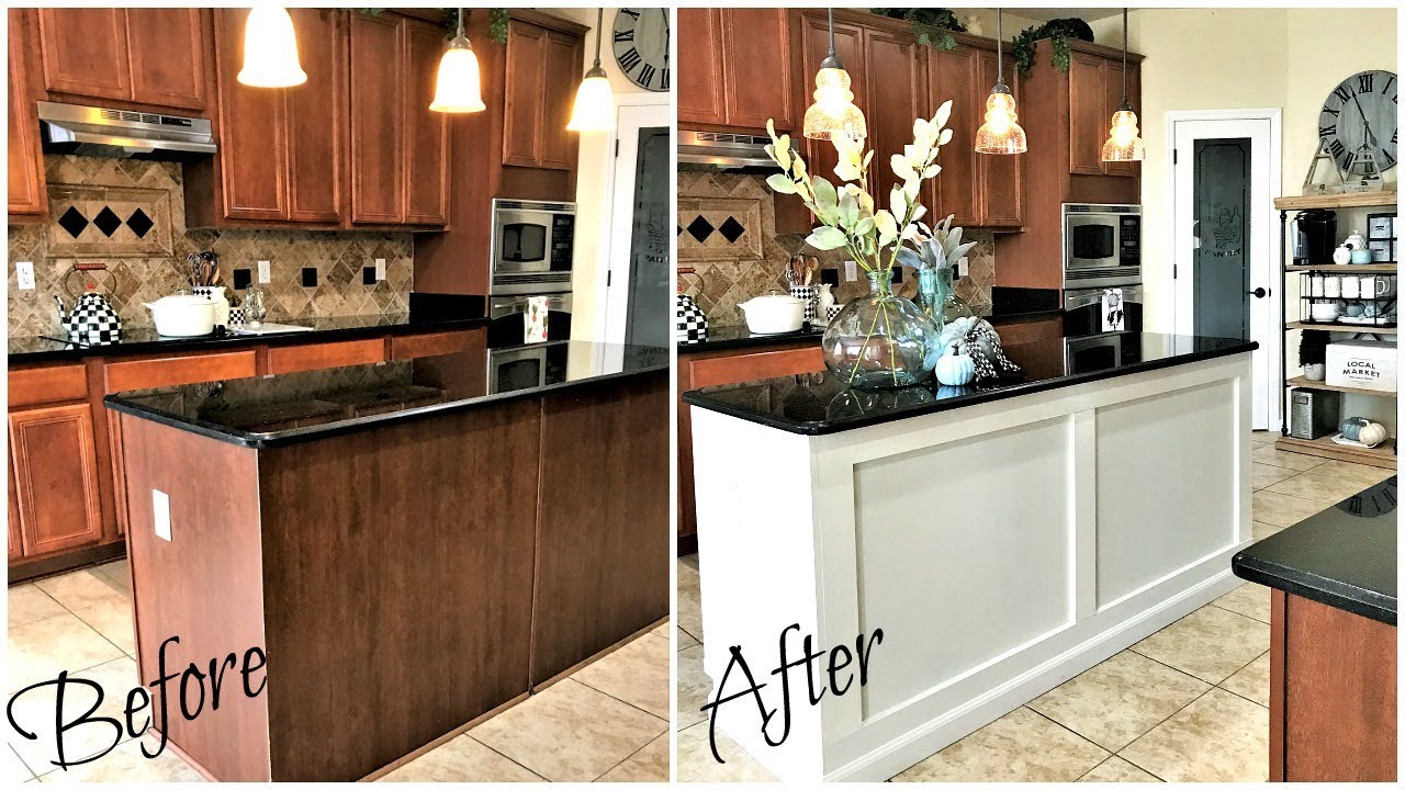 NEW! Home Improvements DIY Kitchen Island Makeover & Reveal