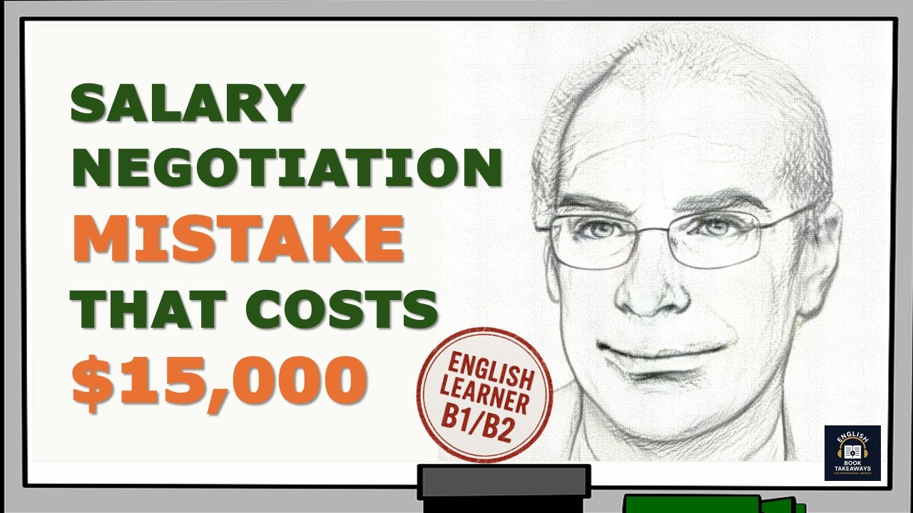 Salary negotiation tips to counter anchoring bias in decision making | Intermediate English Podcast