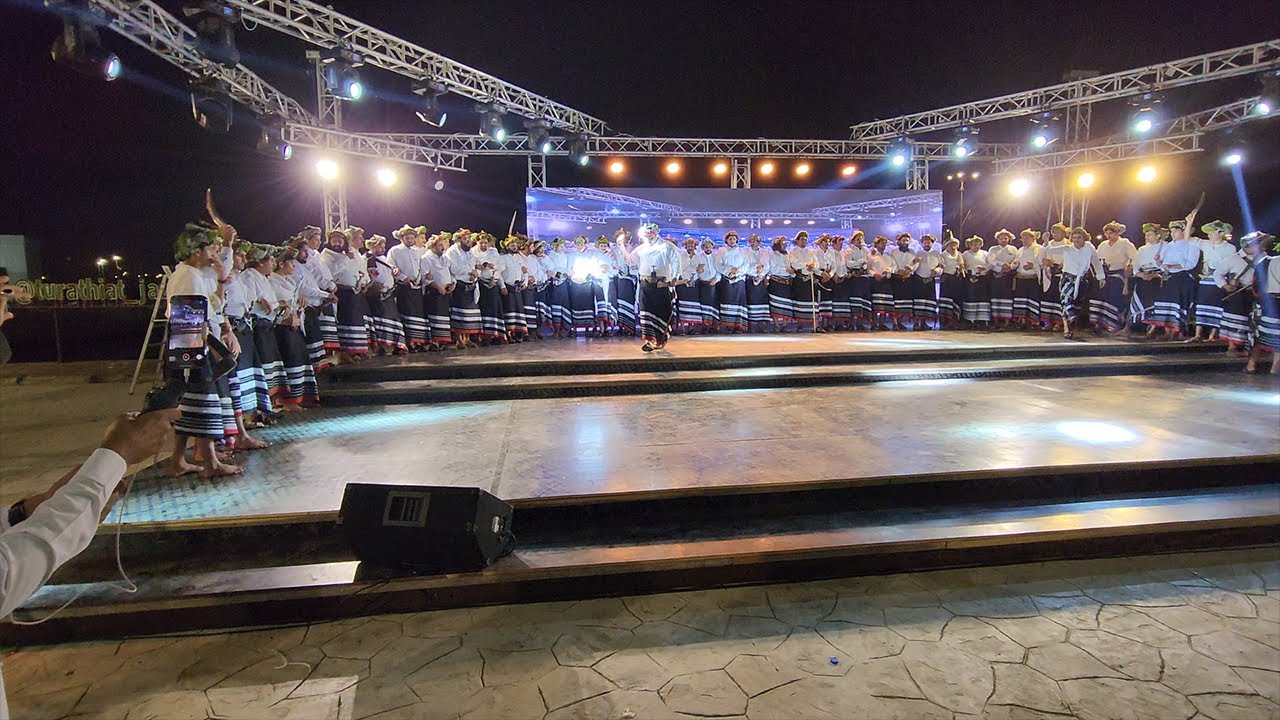 مراكز جبال الحشر يمثلون محافظة الدائر بني مالك في مهرجان شتاء جازان 2023