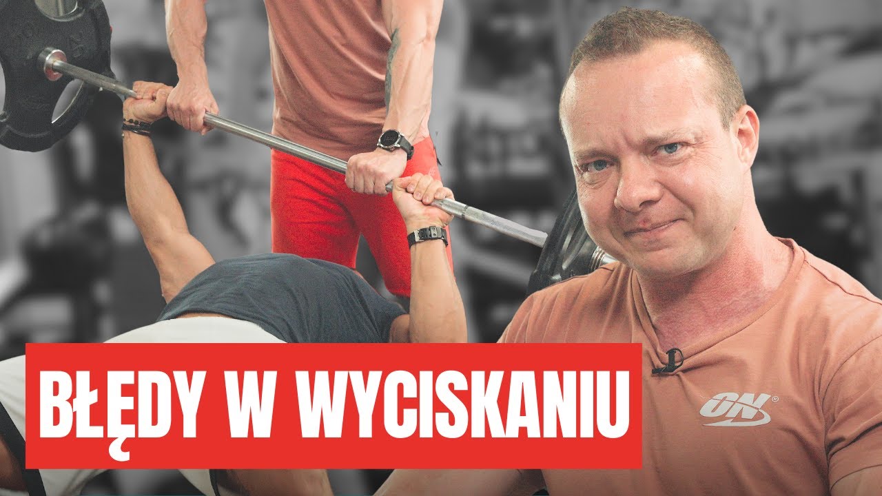 NIE POPEŁNIAJ TYCH BŁĘDÓW W WYCISKANIU NA KLATĘ!