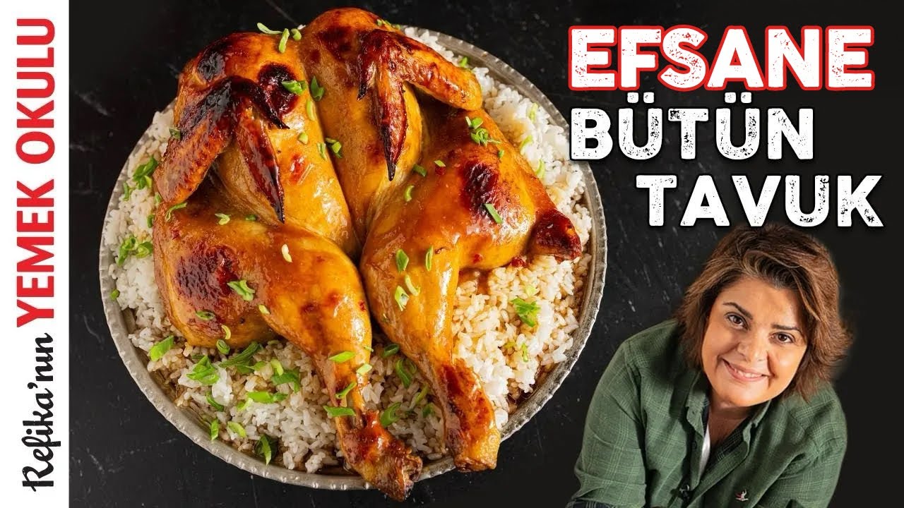 Fırında Tavuğun En Lezzetli Hali! 😍| Refika'nın Bütün Tavuk Tarifi | Portakal Soslu Bütün Tavuk