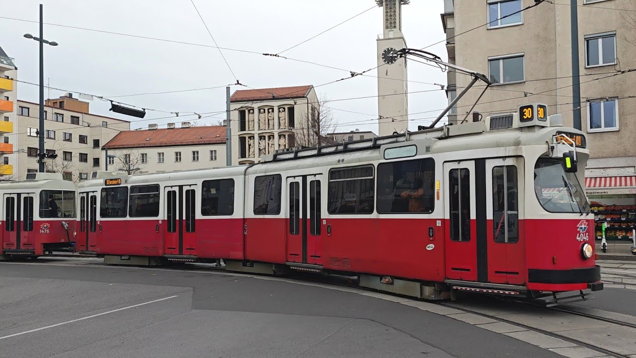 🇦🇹 Utazás SGP E2 villamossal Bécsben