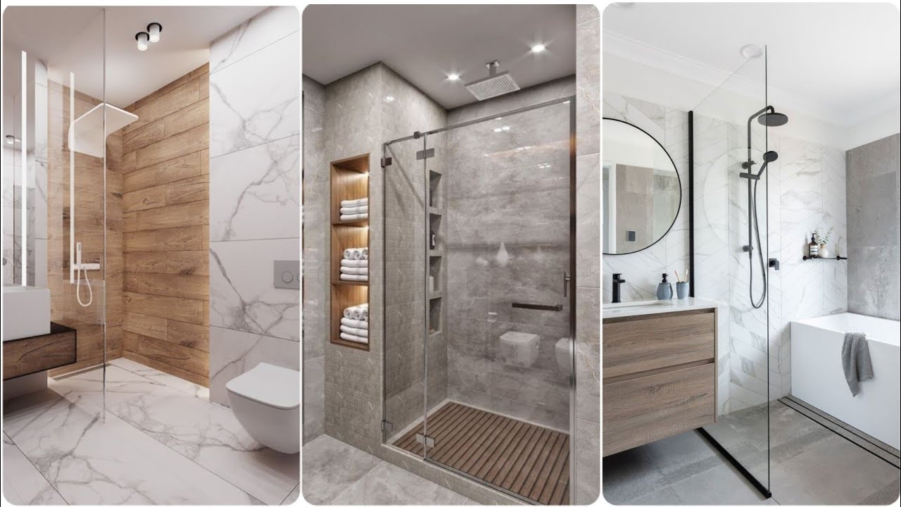 Top Shower Design Ideas 2025 | Small Bathroom design | washroom Tiles