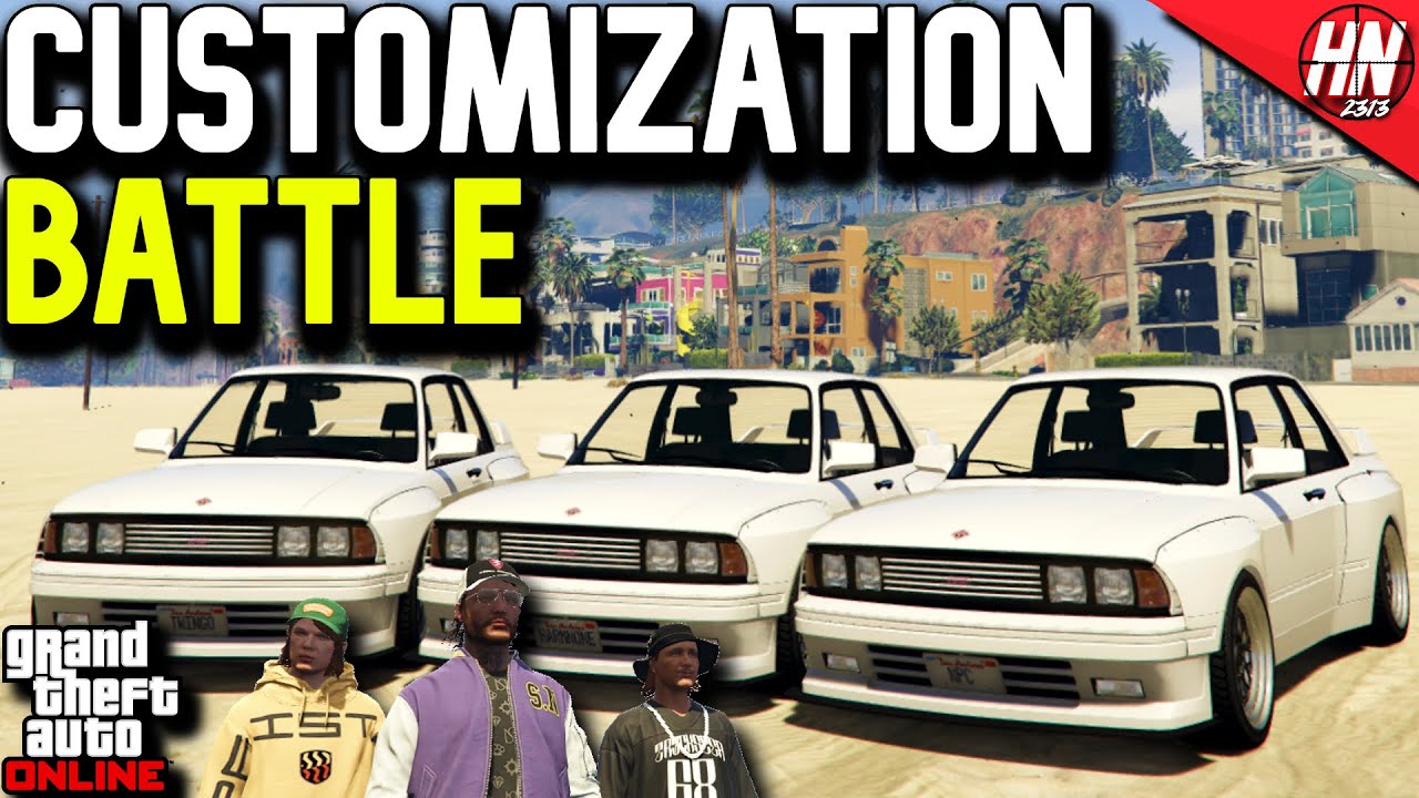 Ubermacht Sentinel Classic Widebody Customization Battle | GTA Online​