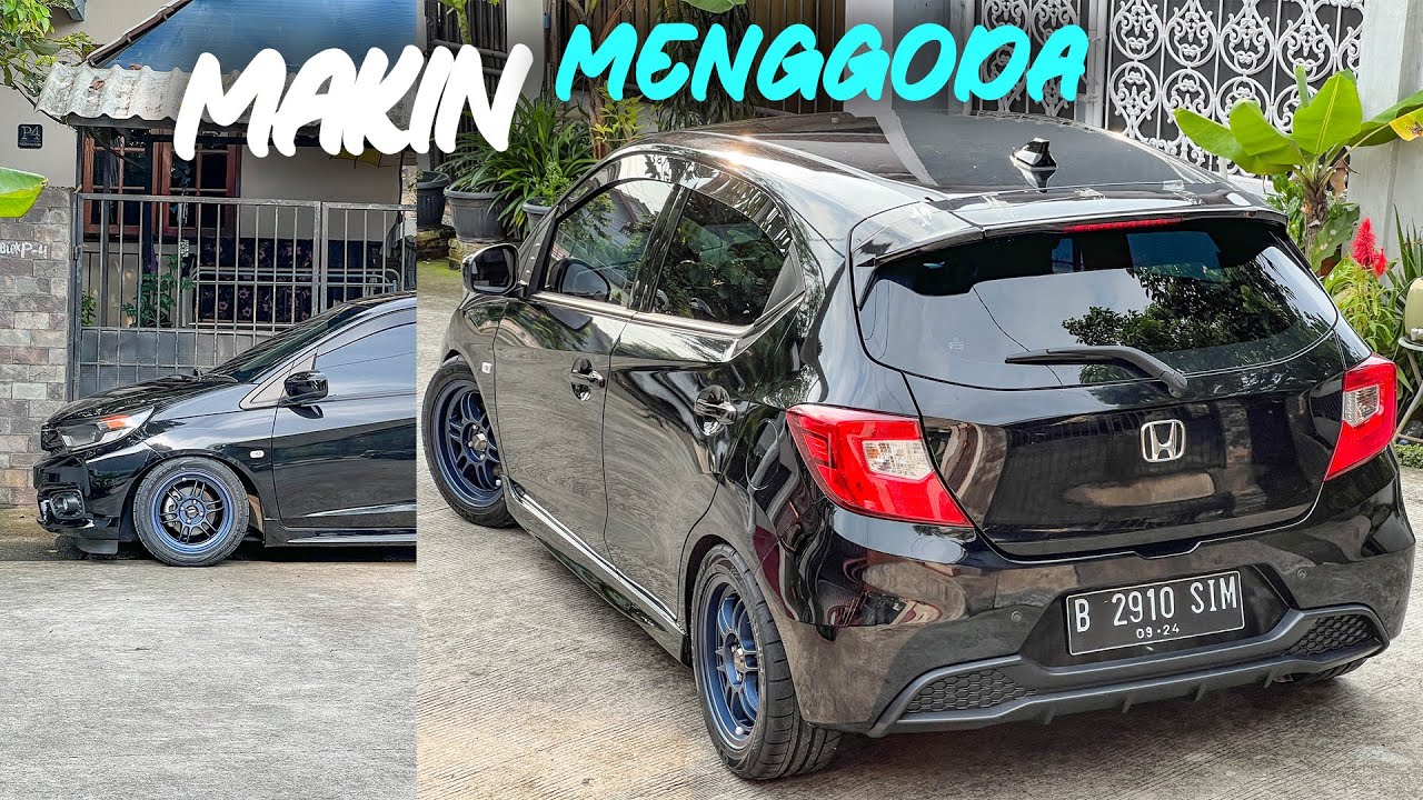 UPGRADE KE BRIO RS Diffuser, Side Skirt, Spoiler, Grill Bumper - Brio EP. 6