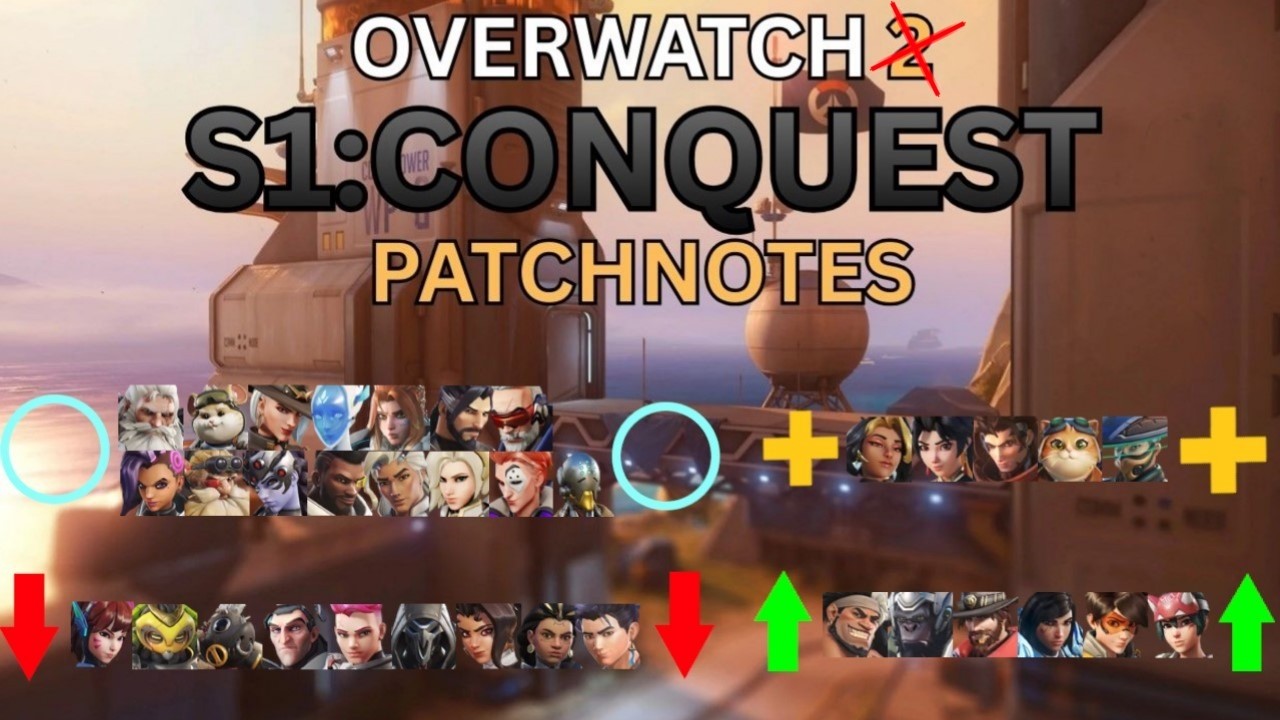 Every Change That You Need To Know! | Overwatch Season 1: Conquest Patchnotes Review