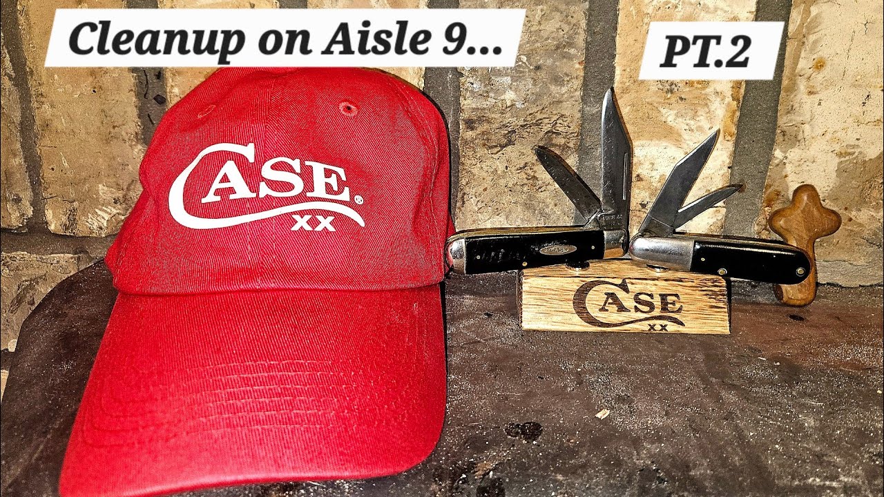 PT. 2 Restoration Estate Sale finds #caseknives #usa #traditional #pocketknife #vintage #restoration