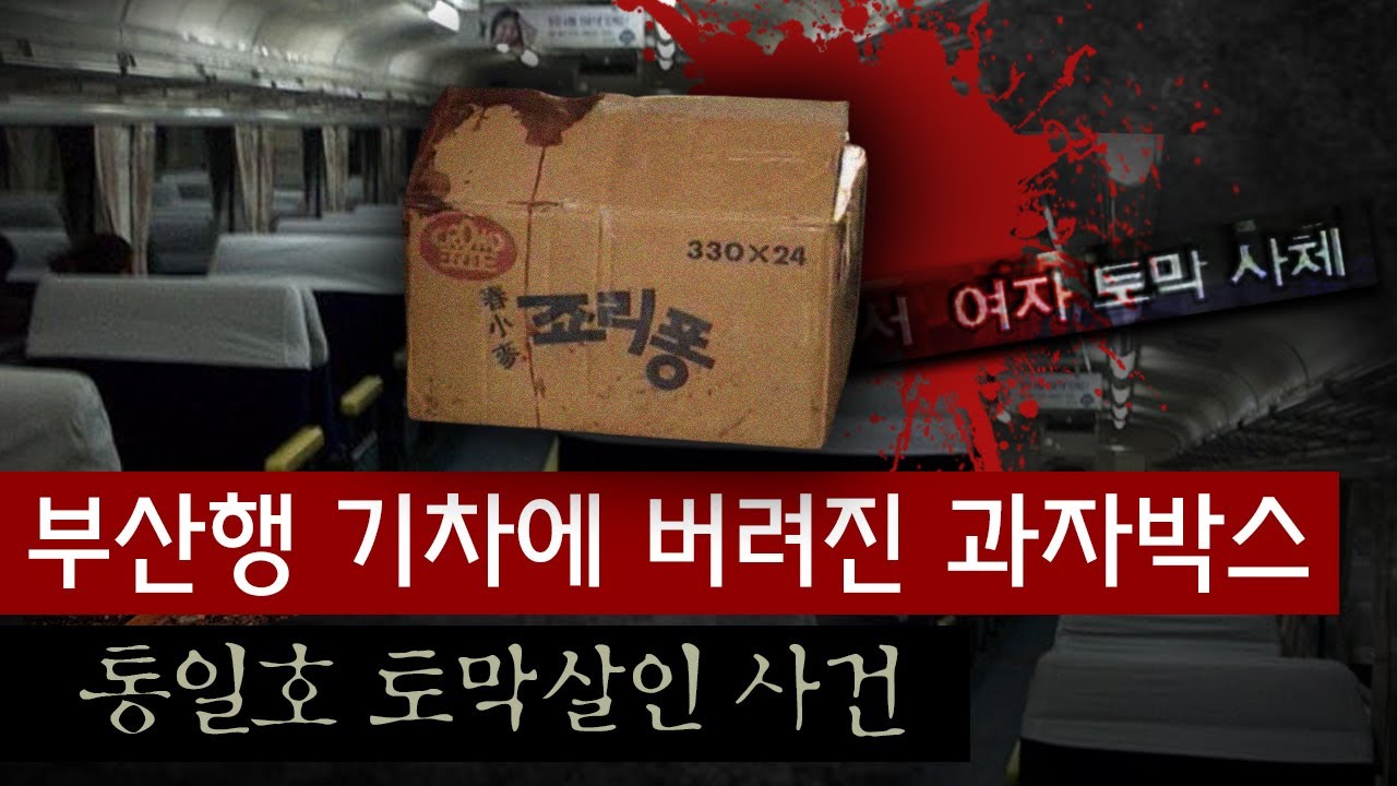 부산행 기차에 버려진 죠리퐁박스 추악한 비밀이 밝혀진다 | 토요미스테리
