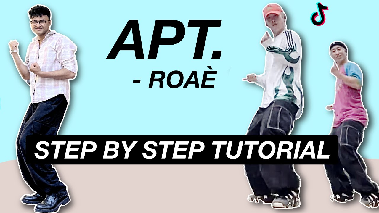 APT. - ROSÉ & Bruno Mars *STEP BY STEP TUTORIAL* (Beginner Friendly)