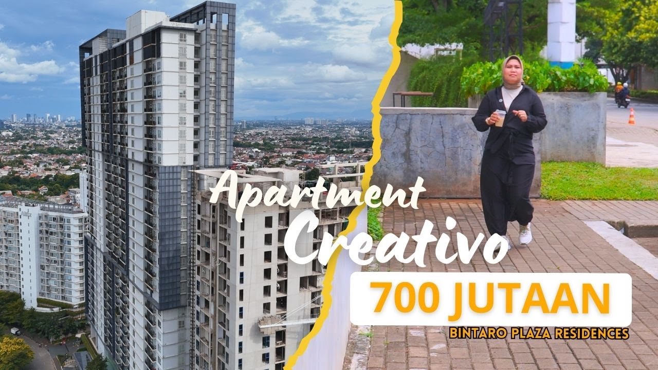 Eps 14. REVIEW LENGKAP DAN JELAS APARTEMEN CREATIVO BINTARO JAYA | ADA LAPANGAN PADELNYA MAU ⁉️
