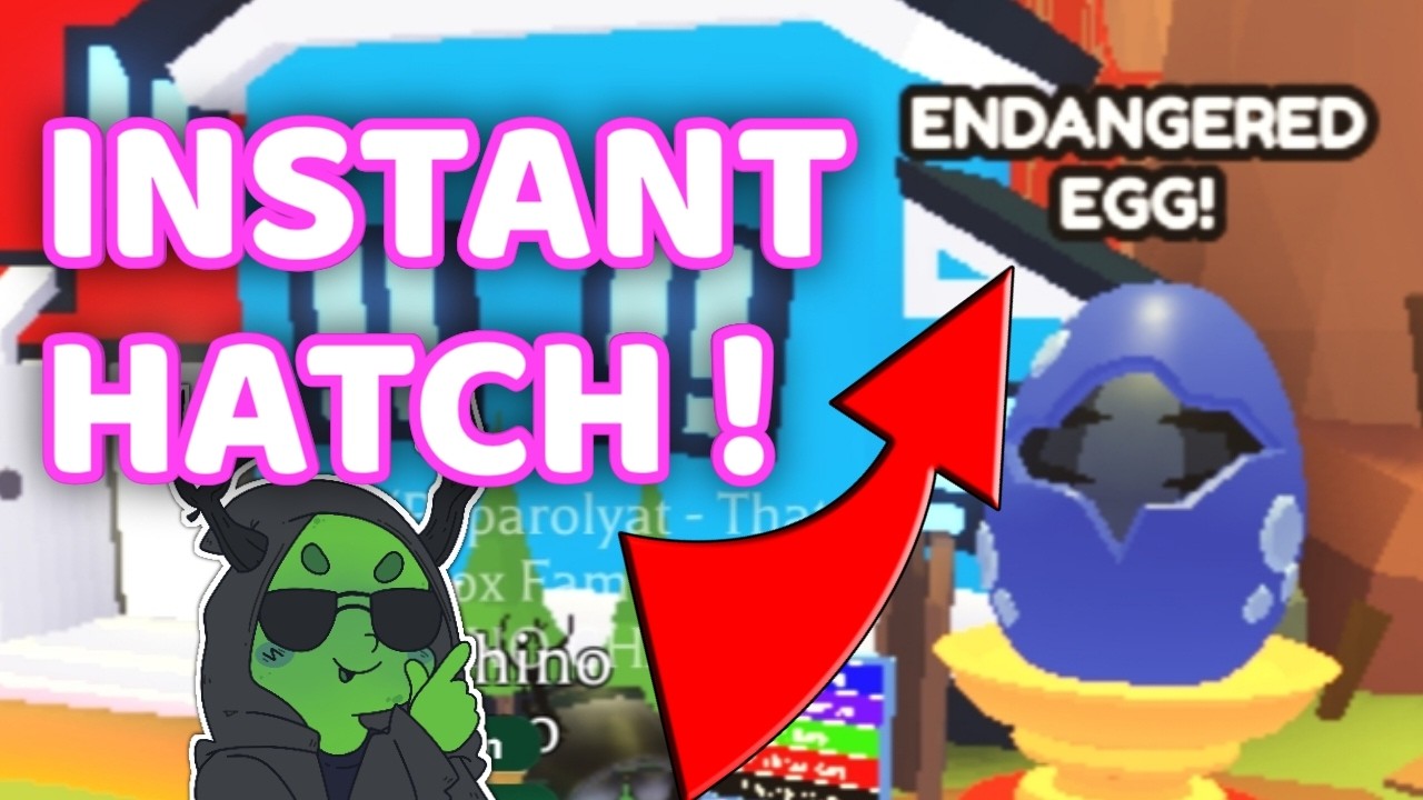ADOPT ME! ENDANGERED EGG INSTANT HATCHING ! BRAND NEW PETS! #adoptme #endangeredegg