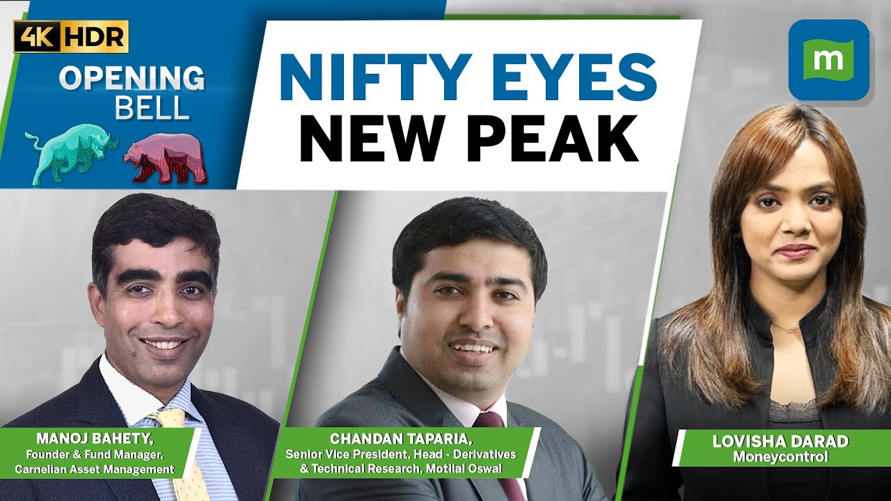Live: Will bulls take Nifty to fresh lifetime highs today? | Opening Bell | 4K