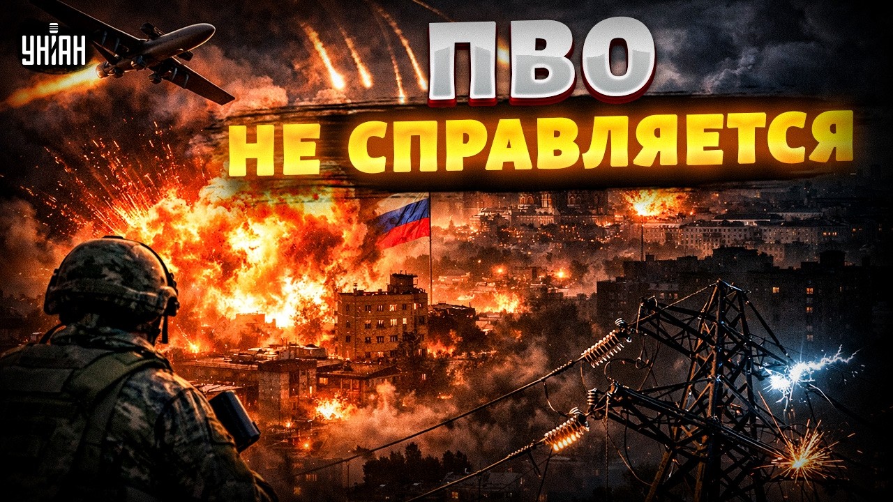 Началось! ПРОРВАЛИСЬ в РФ! ПВО все ПРОСПАЛО: серия ВЗРЫВОВ по всей стране, пришел блэкаут