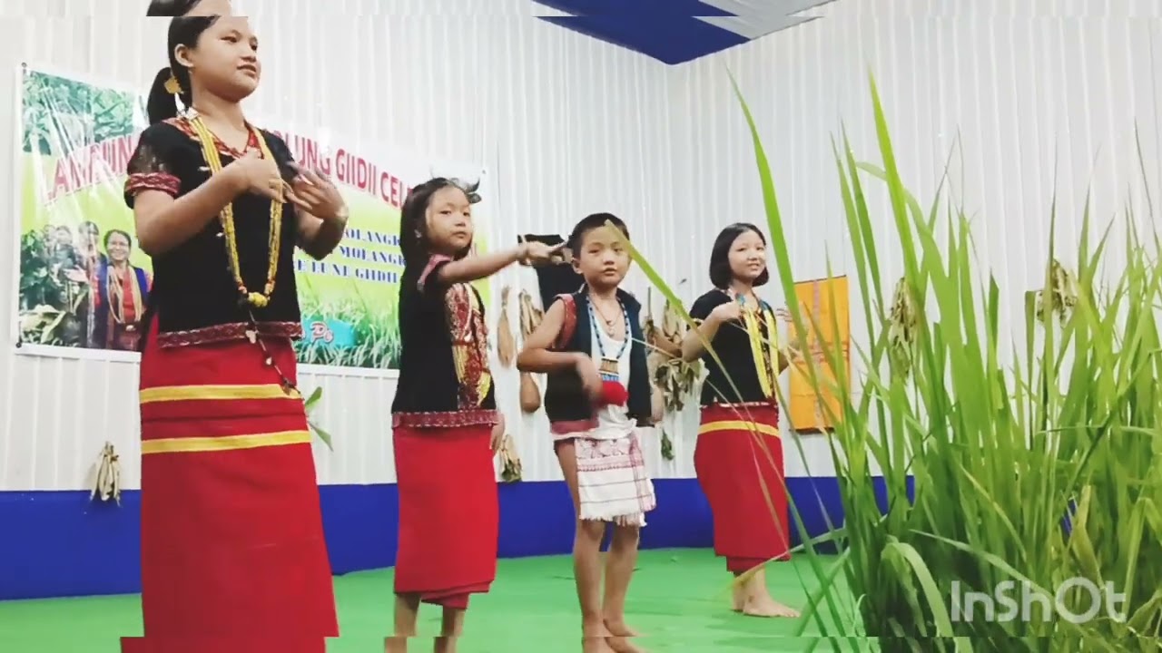 Solung Giidi Adung ku ~ group dance during solung festival 2024..