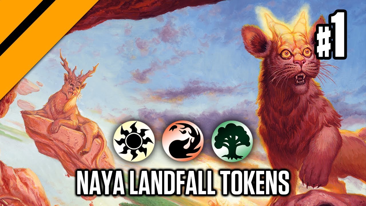 Naya Landfall Tokens - Zendikar Rising Launch - Bo1/3 Constructed | MTG Arena