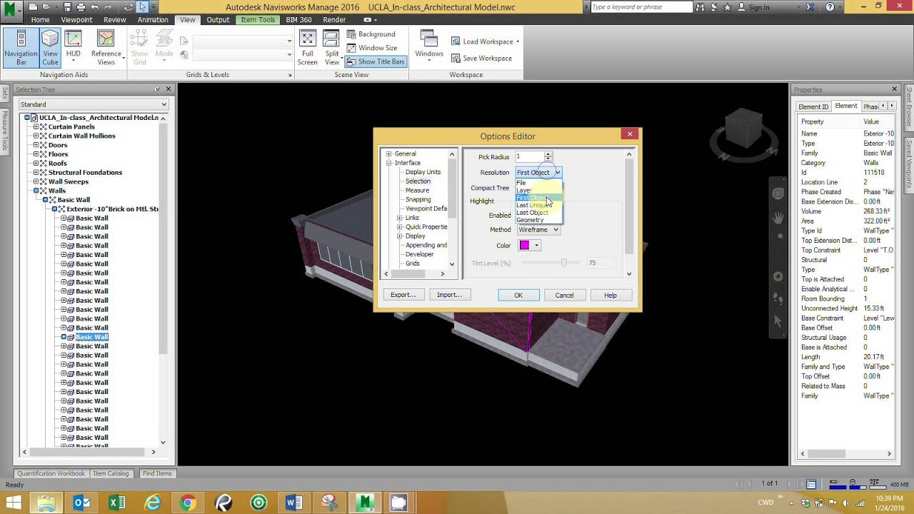04 01 Navis Set Up & Key Tools