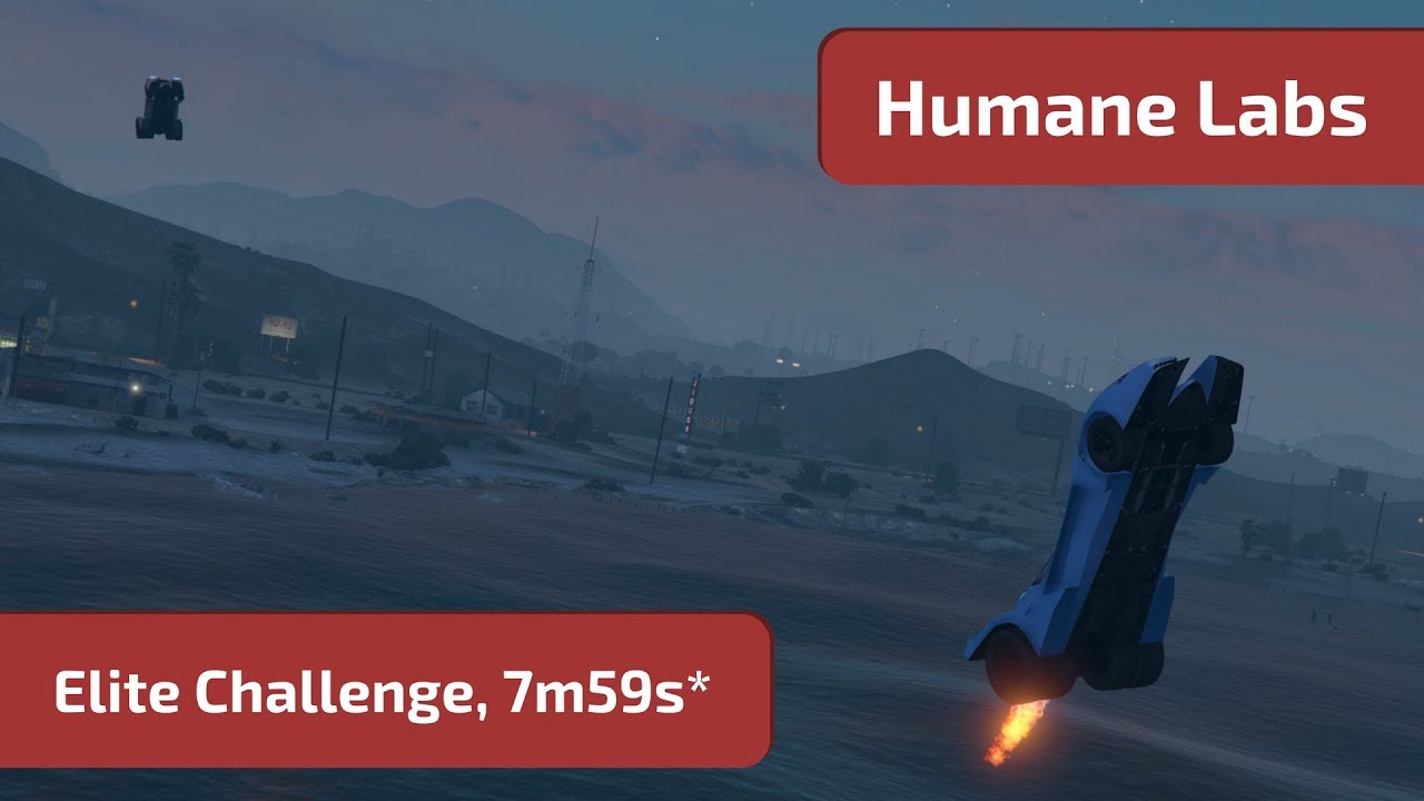 GTA Online - Humane Labs (Elite Challenge, 7m59s*)