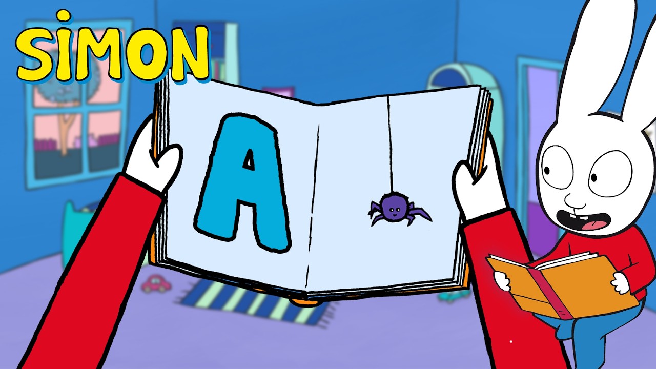 📚 Simon découvre l’ALPHABET ! Trop rigolo ! 🤩